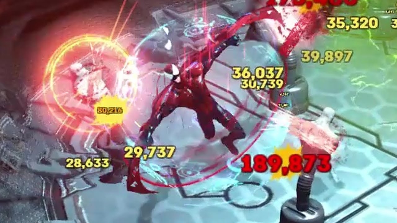 Marvel Heroes Omega Carnage All Powers With Variations