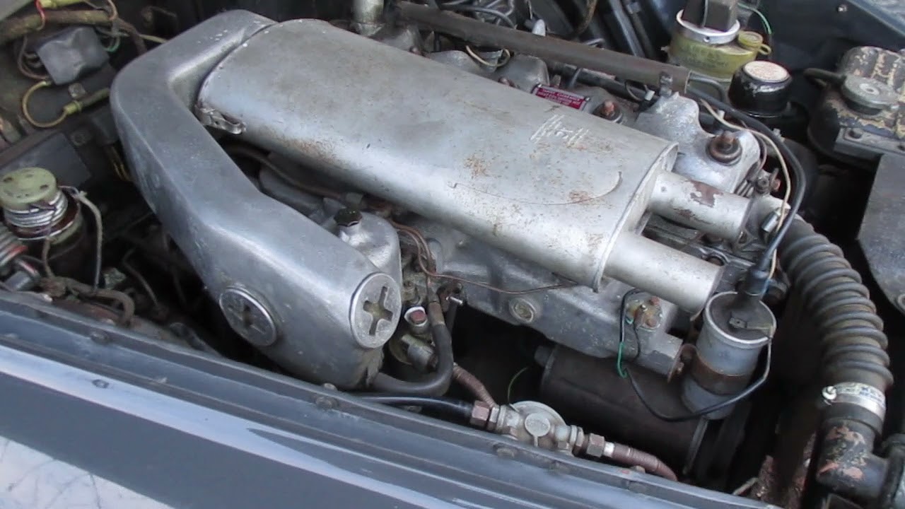 1963 Rover P5 3-litre Engine Startup