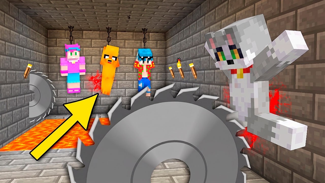 &iexcl;IMPOSIBLE SOBREVIVIR A LAS TRAMPAS MORTALES! 😱 ACENIX VS CARRERA DE TRAMPAS 😂 MINECRAFT