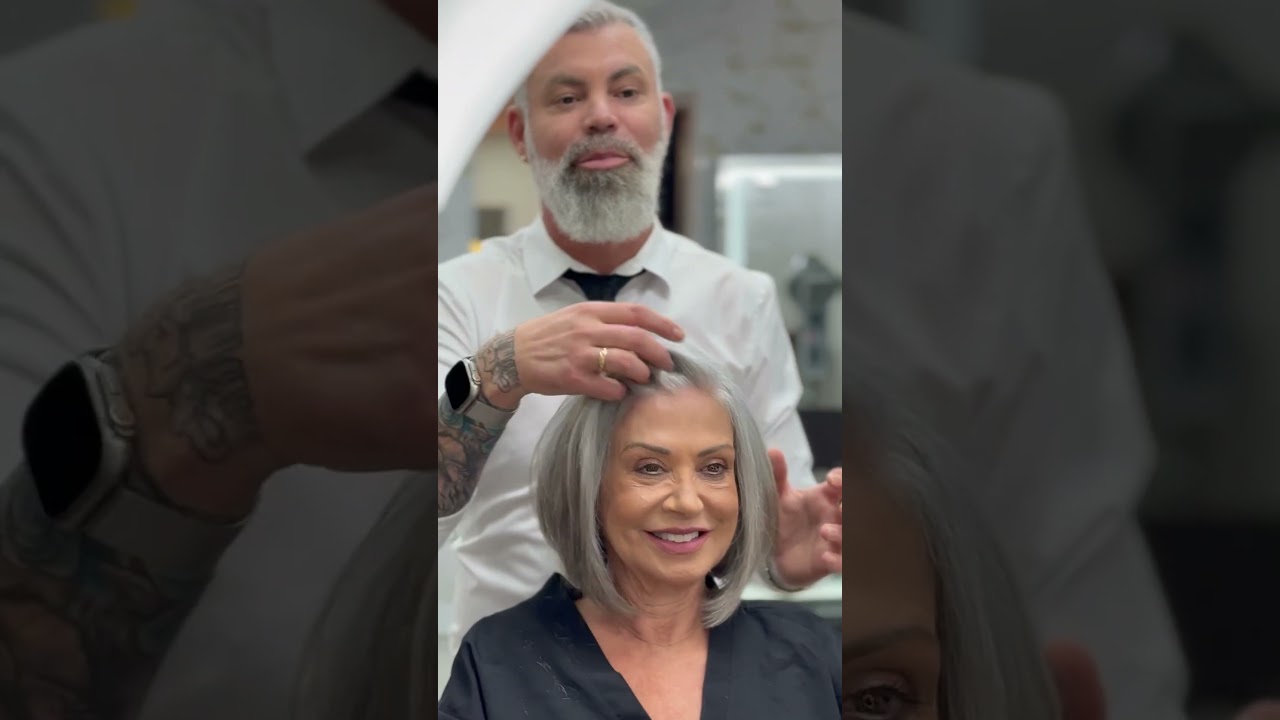 Fica um alerta pra que tem grisalho ou branco! #cabelo #cabeloslindo  #transformation #hair
