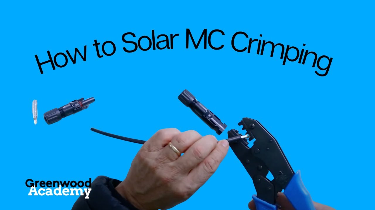 How to Correctly Crimp MC4's for Solar DC Cable