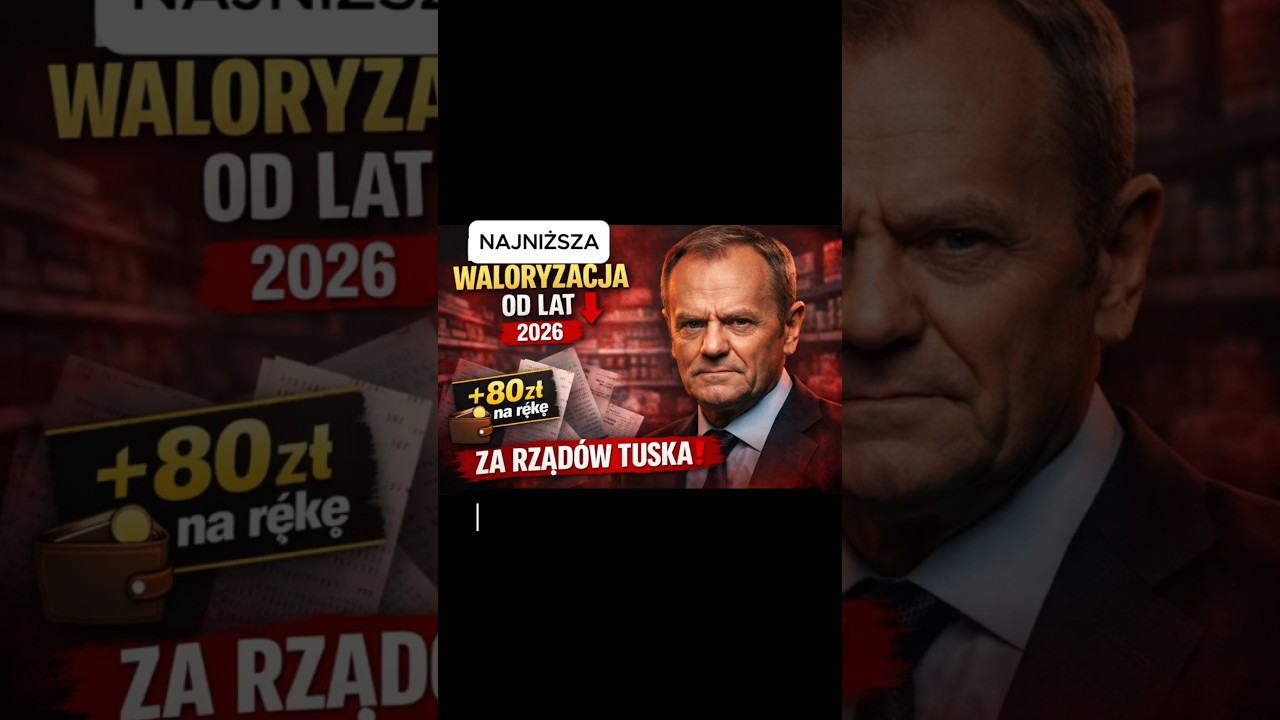 📉 Najniższa waloryzacja emerytur od lat?  