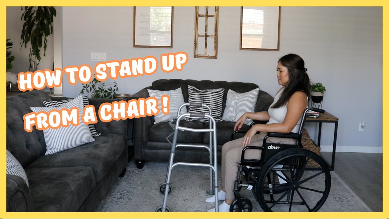 How to Stand Up From a Wheelchair
