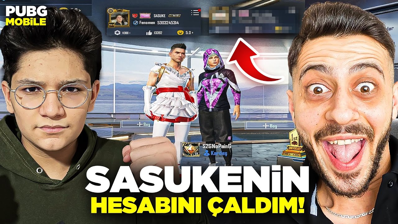 SASUKENİN HESABINI ÇALDIM!