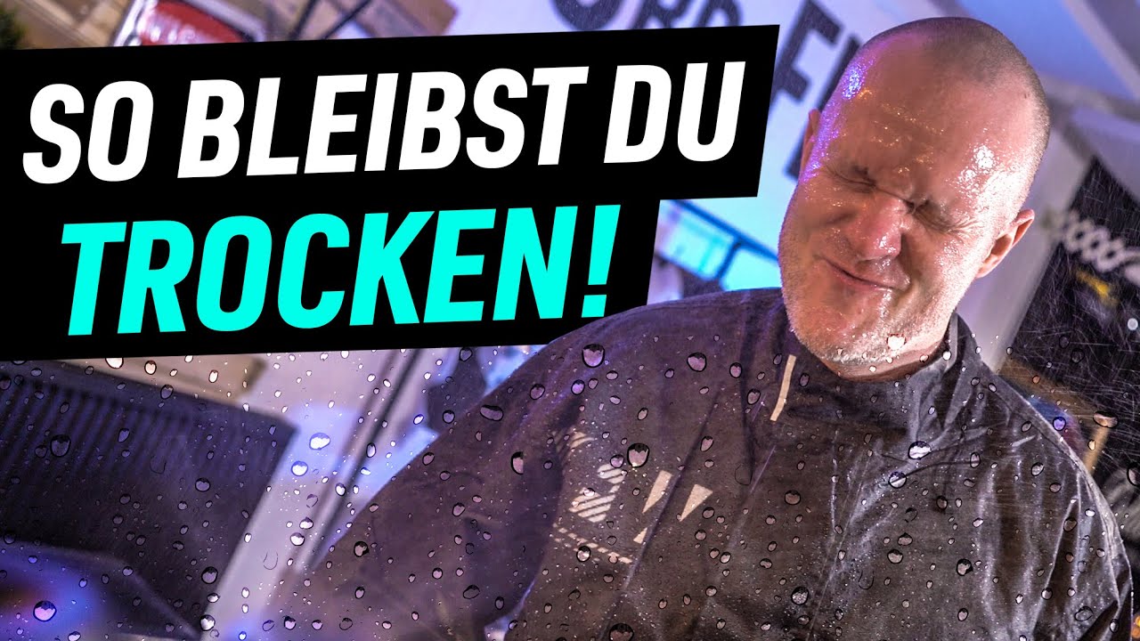 DAS hilft GEGEN den Regen unterwegs!
