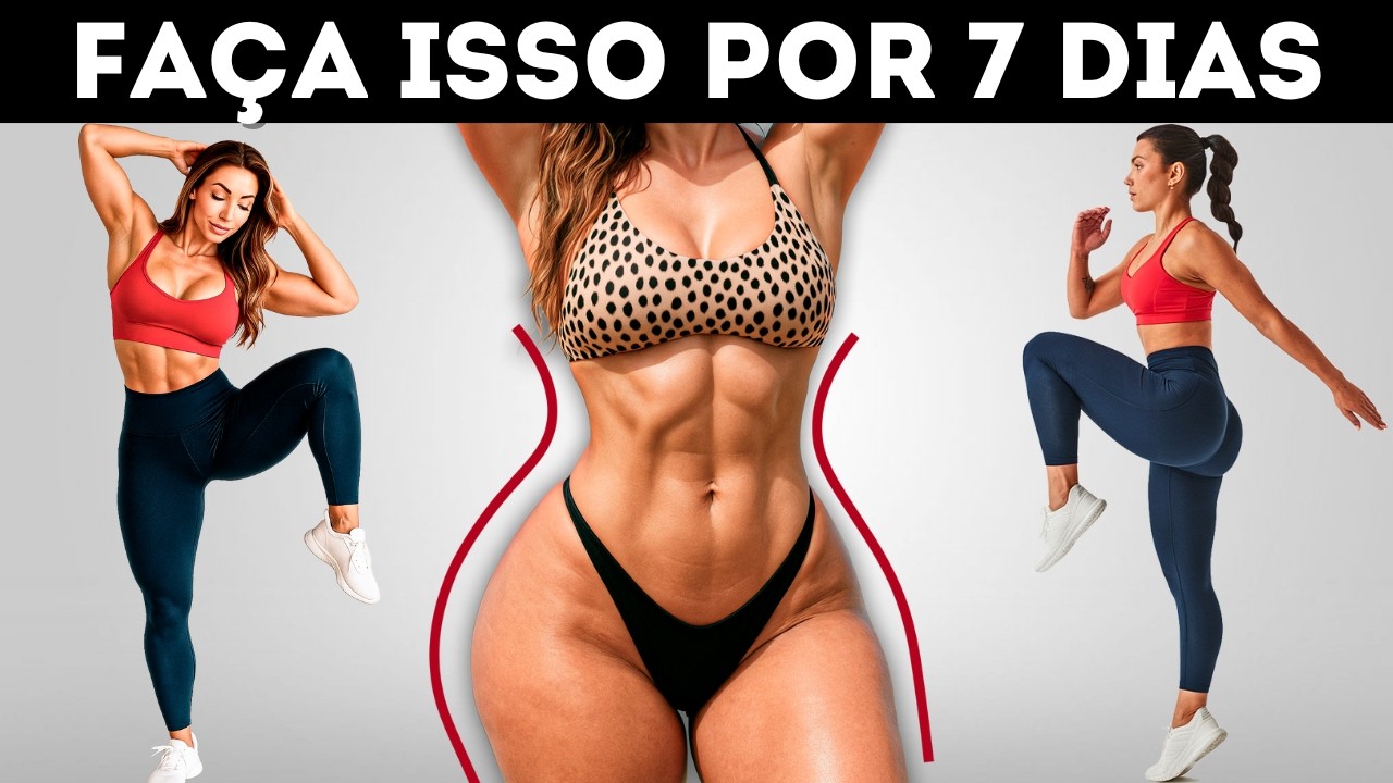 7 Abdominais Em Pé Para Perder Barriga em 7 Dias! [Treino Matinal 20Min]