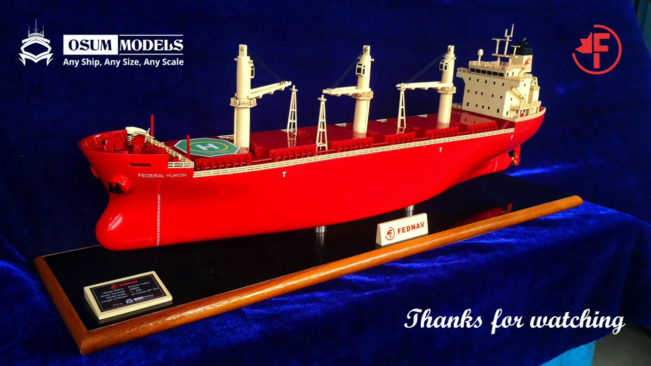 Bulk carrier Federal Yukon Model