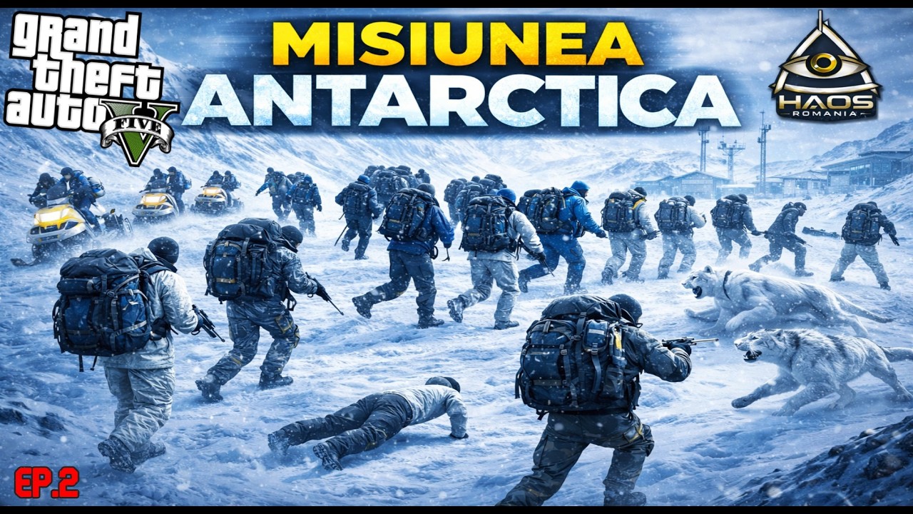 ANTARCTICA MISIUNEA 2! • FIVEM #EP.2