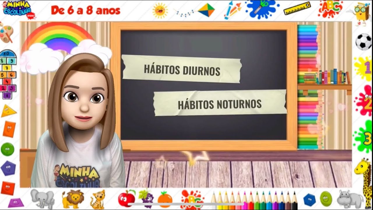 CIÊNCIAS - ANIMAIS DE HÁBITOS DIURNOS E NOTURNOS