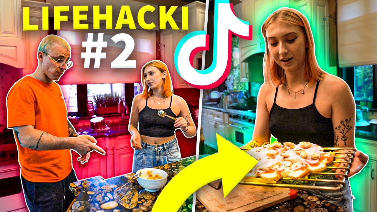 PRZEZ CAŁY DZIEŃ JADŁAM TYLKO JEDZENIE Z TIK TOKA! #2