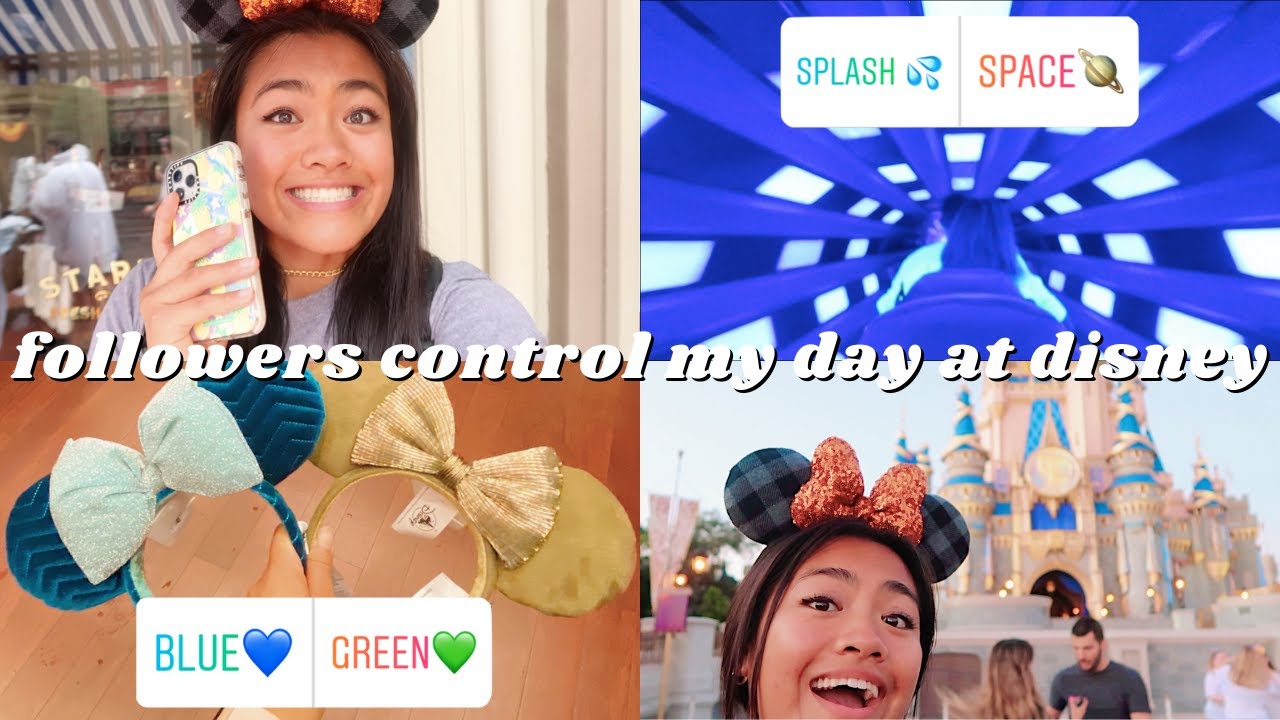 followers control my day at disney || disney college program (dcp) 2021