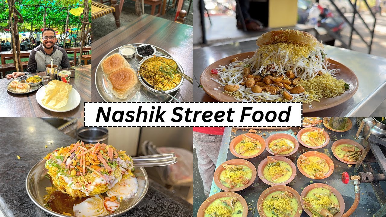 Nashik street food | Misal Pav, Kadhi Samosa, Sabudana Vada and more