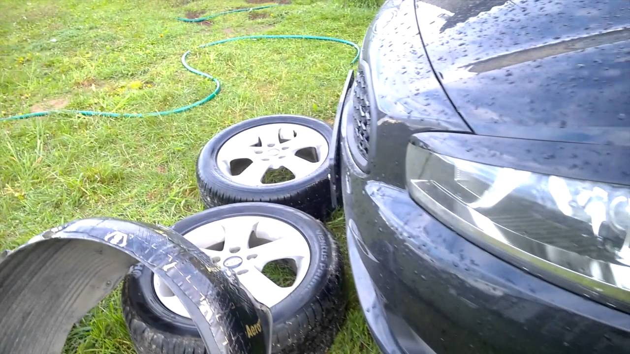 KIA ceed SW JD, шумоизоляция арок