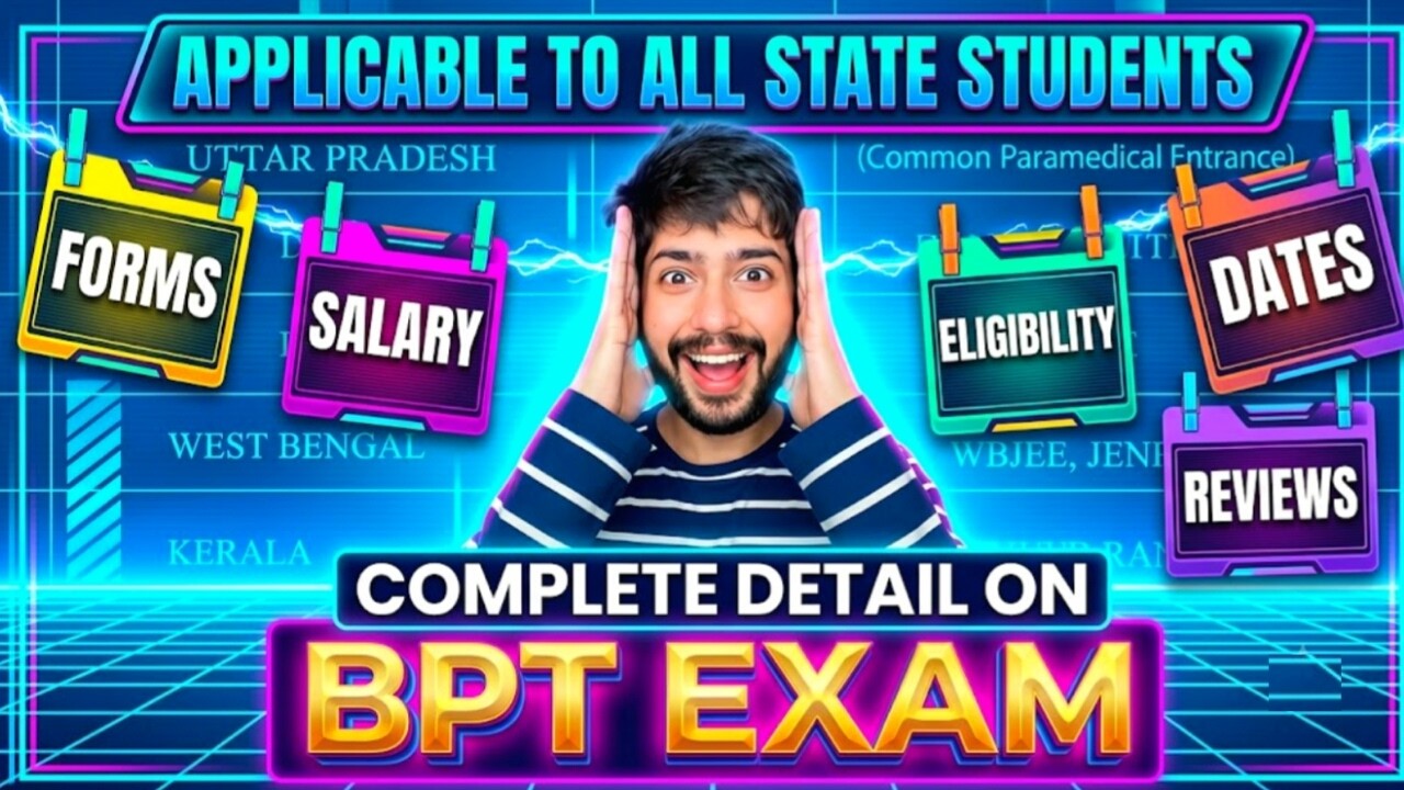 BPT Admission Process 2026 | BPT Course Details 2026 | How to do BPT Course