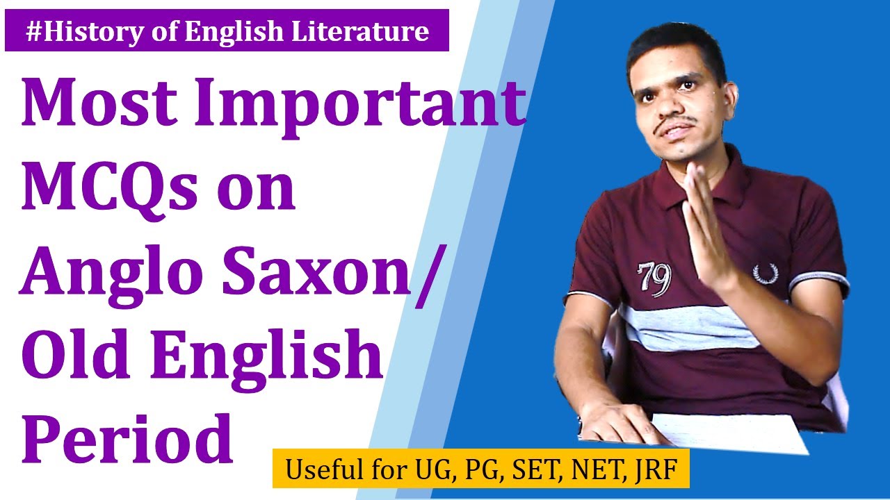 Most Important MCQs on Anglo-Saxon/ Old English Period| Solve Test on Anglo-Saxon Period