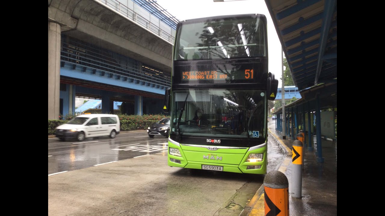 [Rare Cameo] SBST Bus Service 51 [SG5903A]: Queenstown Stn Exit A/D &rarr; Opp Haw Par Villa Stn