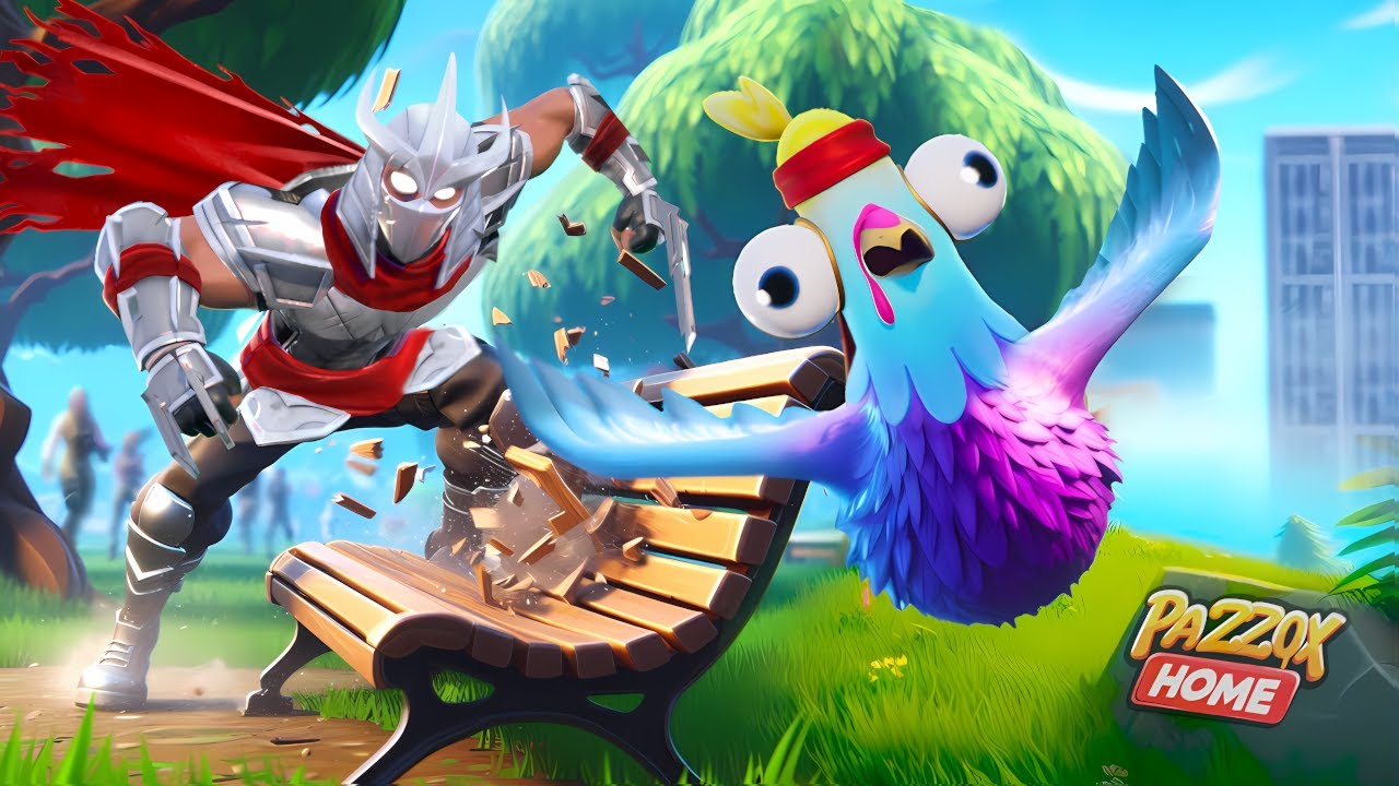 LA FURIA DI SHREDDER SU FORTNITE 🎬 #PazzoxHome
