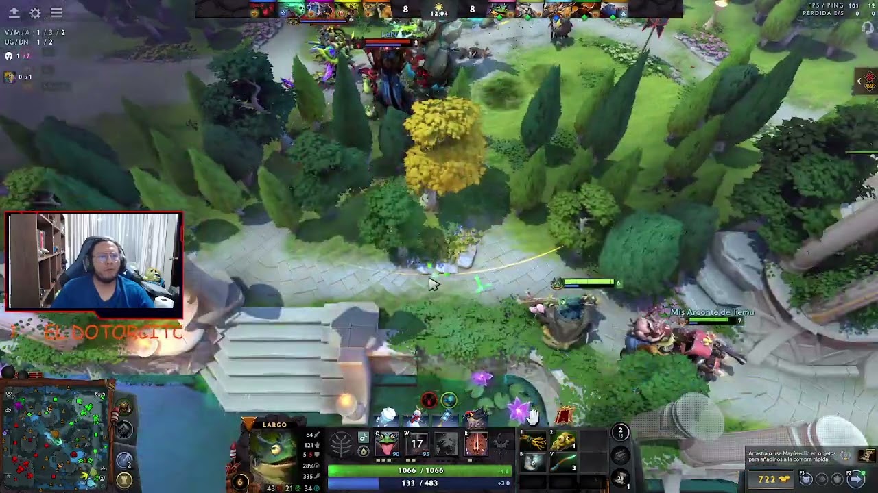 PRIMER DOTA CON LARGO Y MI GENTE