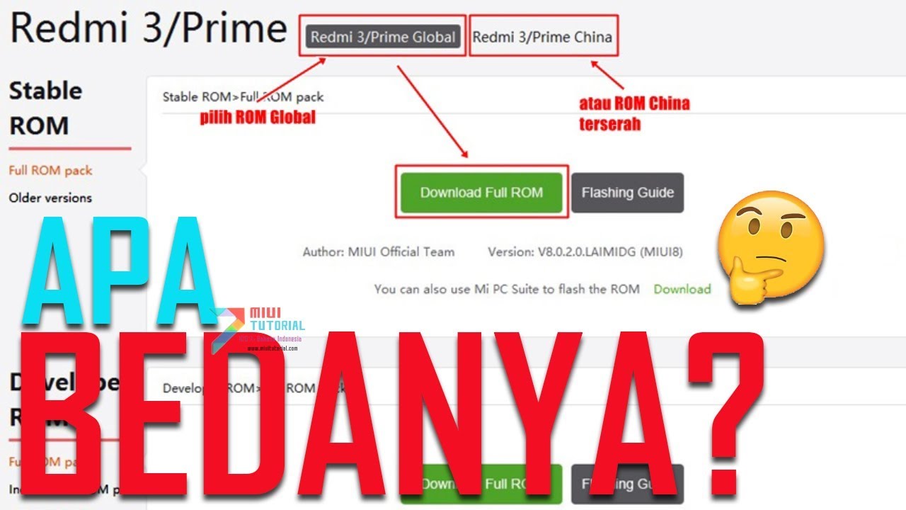 Apa Sih Perbedaan Antara Rom Miui China dan Global? Ini Dia Penjelasannya! Based on Pengalaman