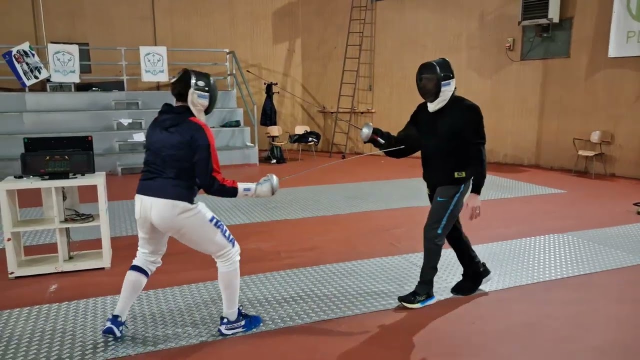 ITALIAN LESSON EPEE. COACH PIETROPAOLO ( Alessandro Santangelo) 