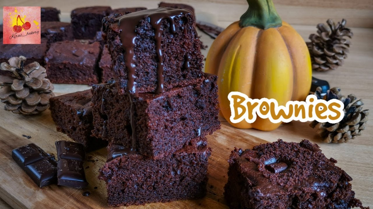 weiche Brownies/ Kürbis Brownies/ super schokoladig