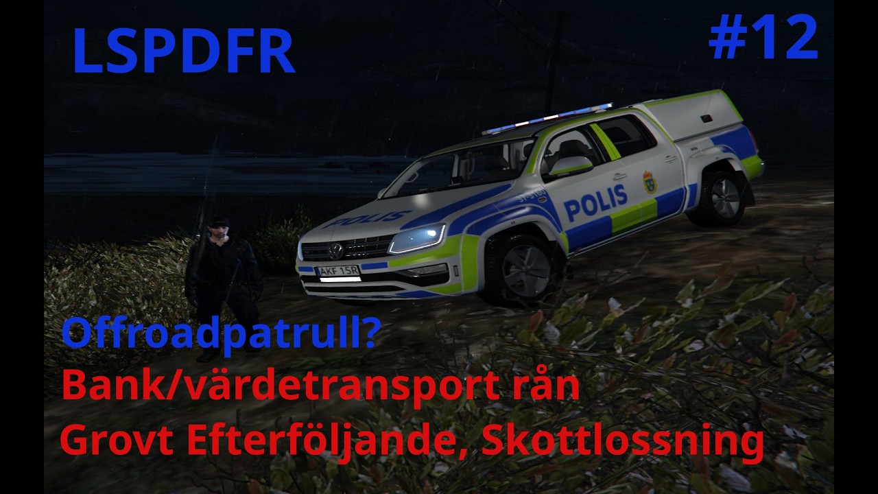 Värdetransportrån, Skottlosning | LSPDFR Svenska #12