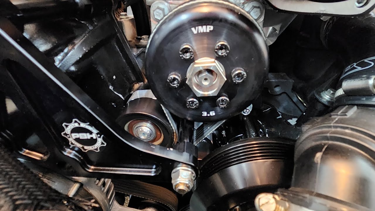 Coyote predator blower swap brackets are installed VMP PBH an some homemade ones 