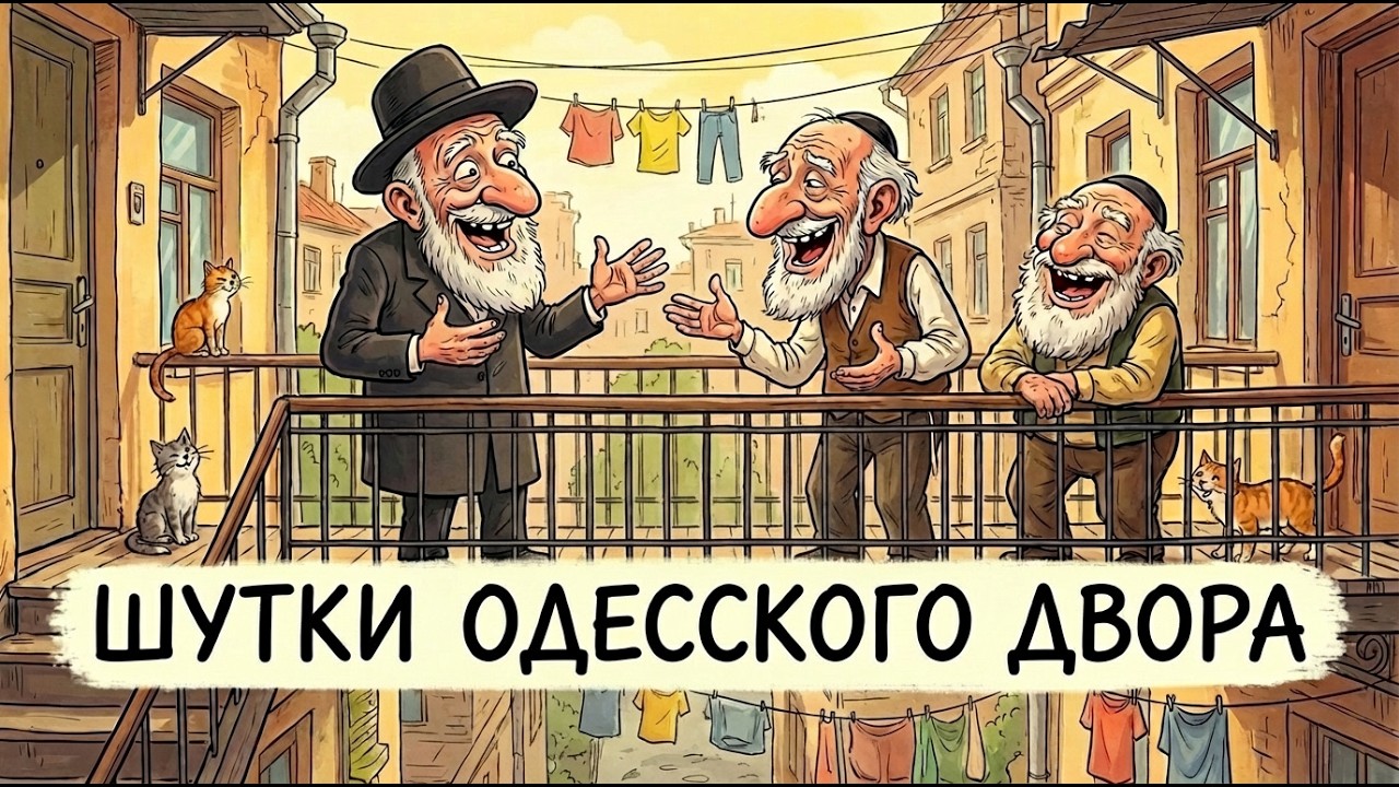 🤣 Шутки одесского двора: самый колоритный сборник анекдотов