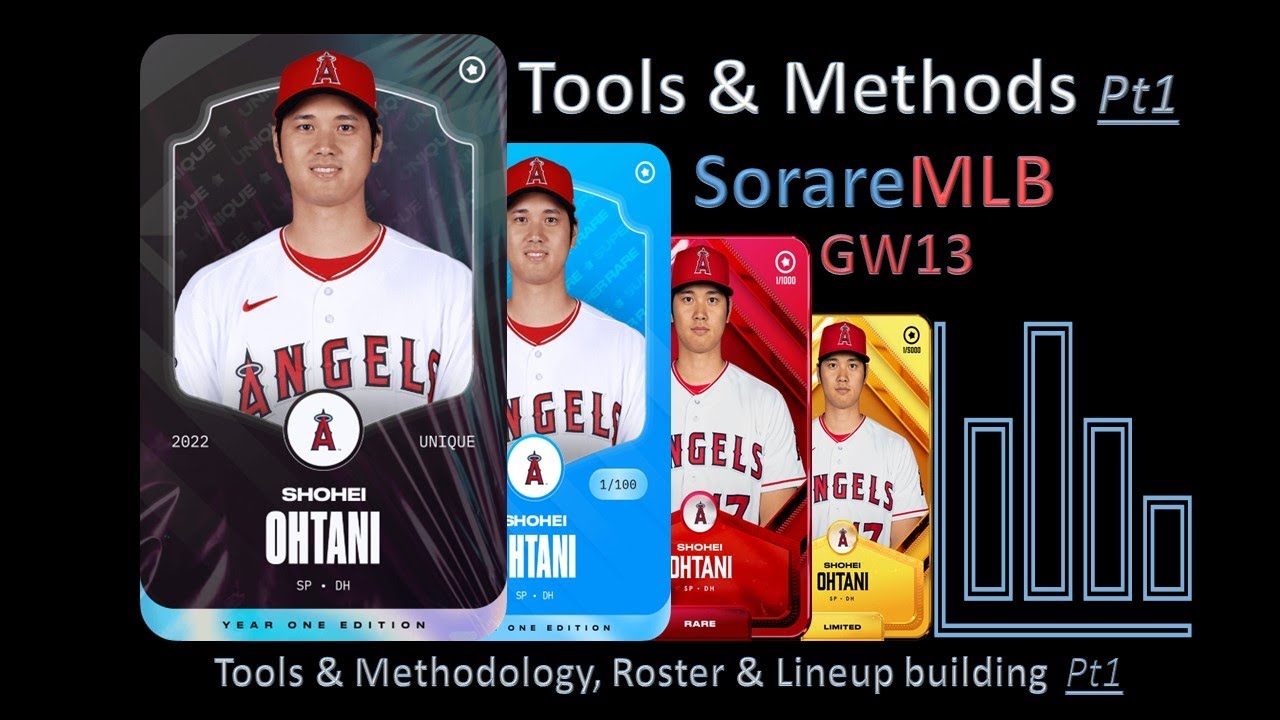 SorareMLB Tools & Methodology Overview Pt1 - GW 13 Preview