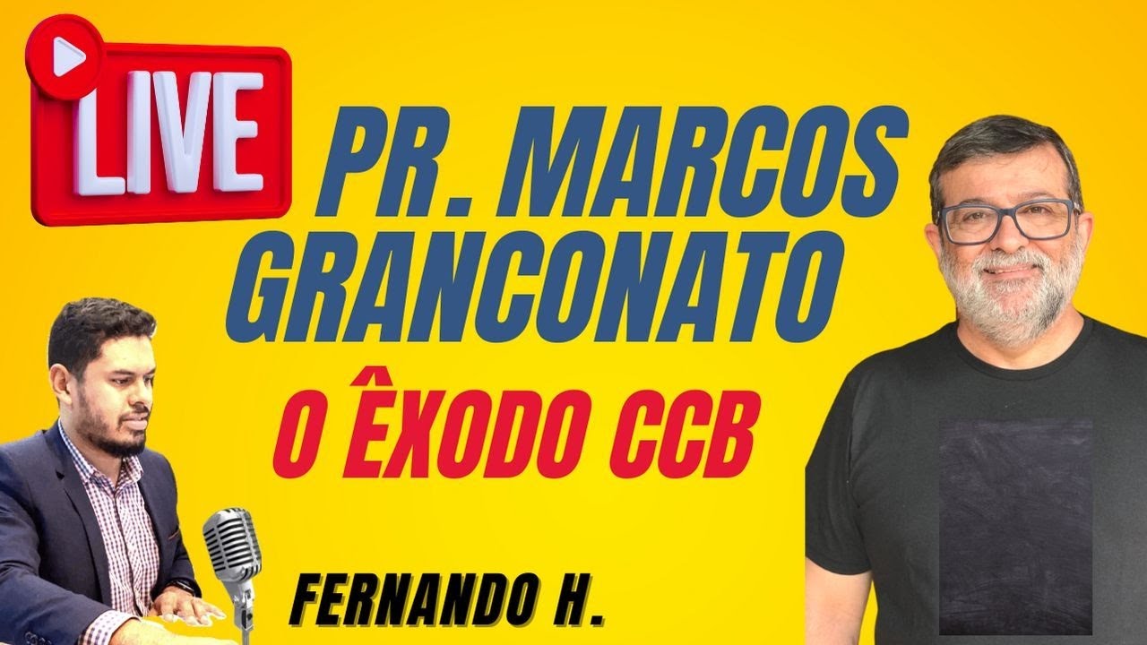 Live com Pastor Marcos Granconato