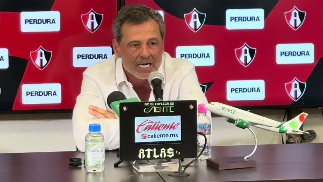 🚨 Fuertes declaraciones de Diego Martín Cocca tras el empate de Atlas 2-2 Pumas 🚨