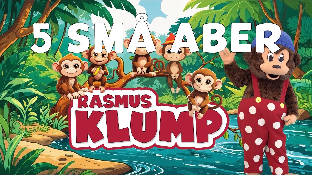 5 sm&aring; aber | klassisk b&oslash;rnesang | Rasmus Klump