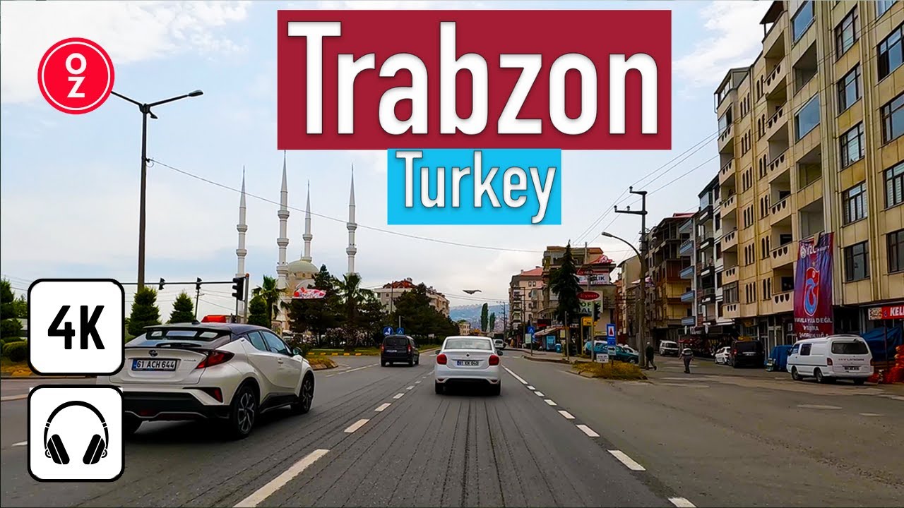 TRABZON - Türkiye 🇹🇷 Driving Tour at the Coast | Karadeniz Turu