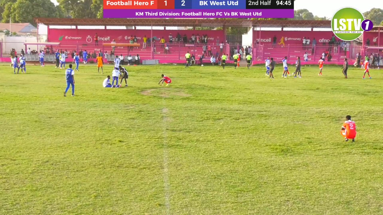 KM Third Division: Football Hero FC Vs BK West Utd