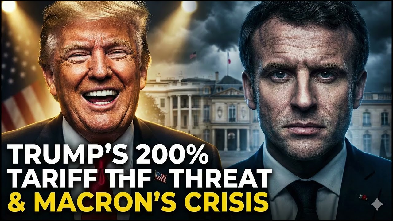 Trump vs France: 200% Tariff Threat Sparks US–EU Trade War | Macron Under Pressure | Podcast