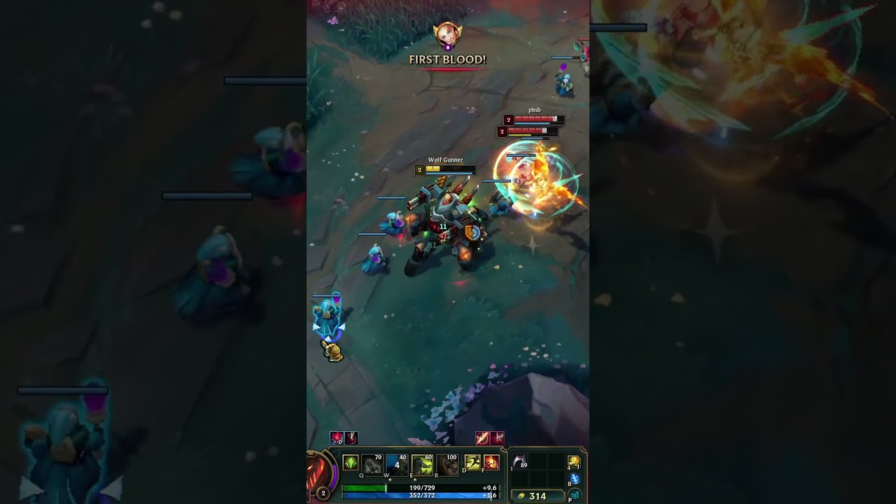 O Jungler do time inimigo #lol #cortes