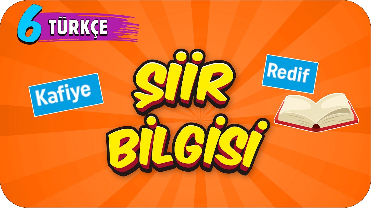 6. Sınıf Türkçe: Şiir Bilgisi #2022