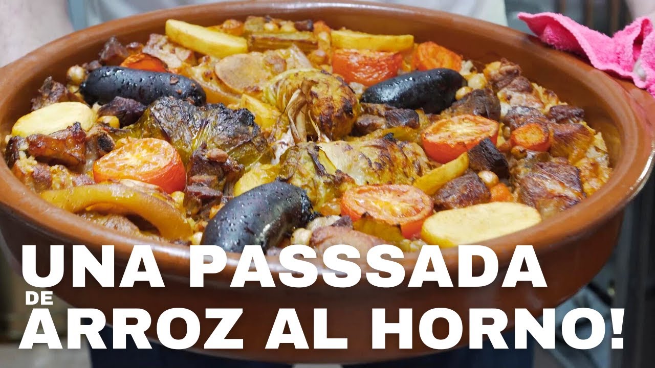 ¡Arroz al Horno de Puchero!