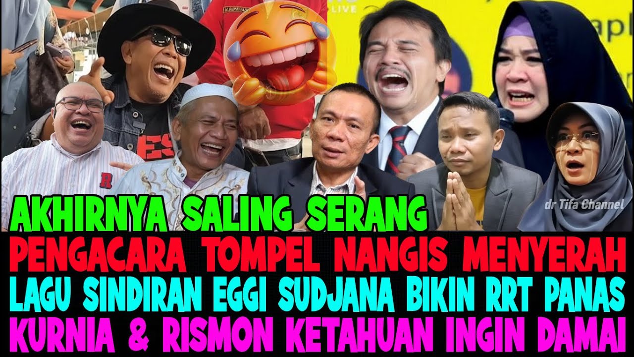 NGAKAK..!! LAGU SINDIRAN EGGI SUDJANA BIKIN ROY SURYO CS PANAS, RISMON & KURNIA KETAHUAN INGIN DAMAI
