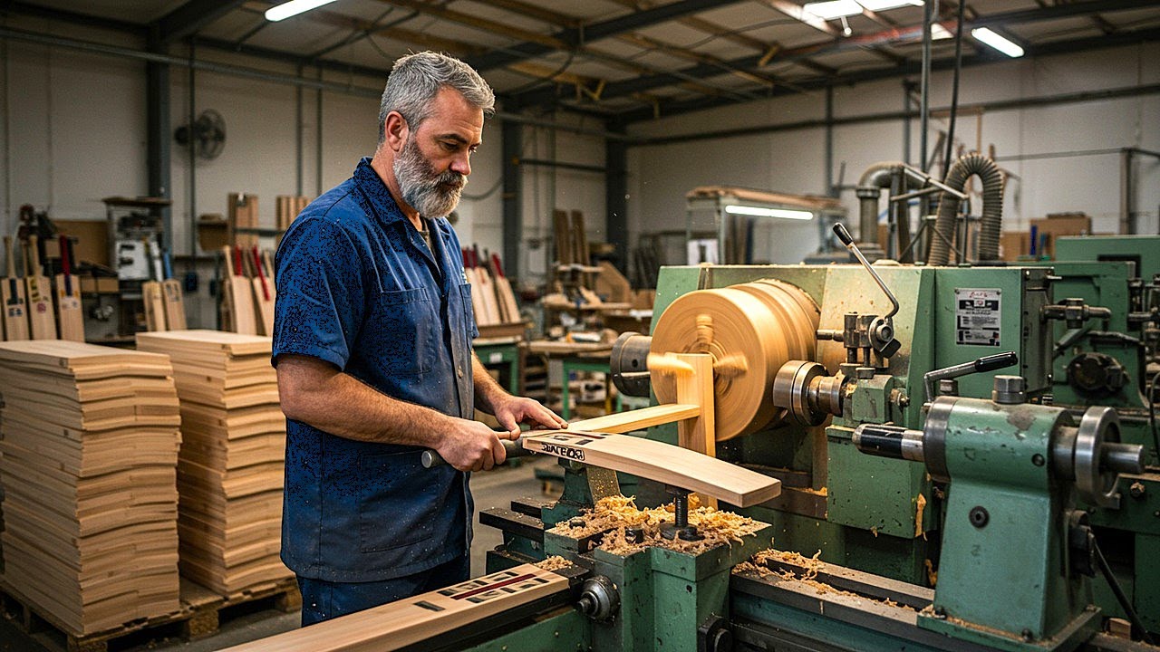 Inside the Factory: The Amazing Process of Making a Cricket Bat