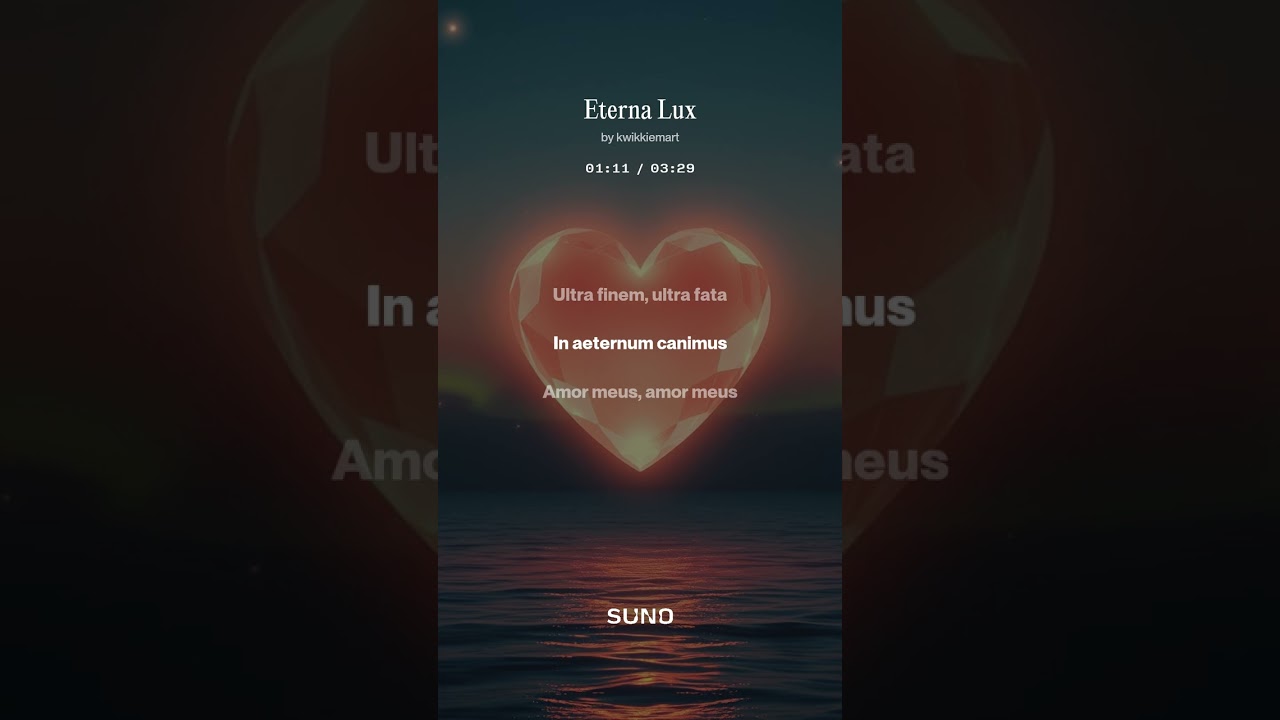 Eterna Lux #lovesong