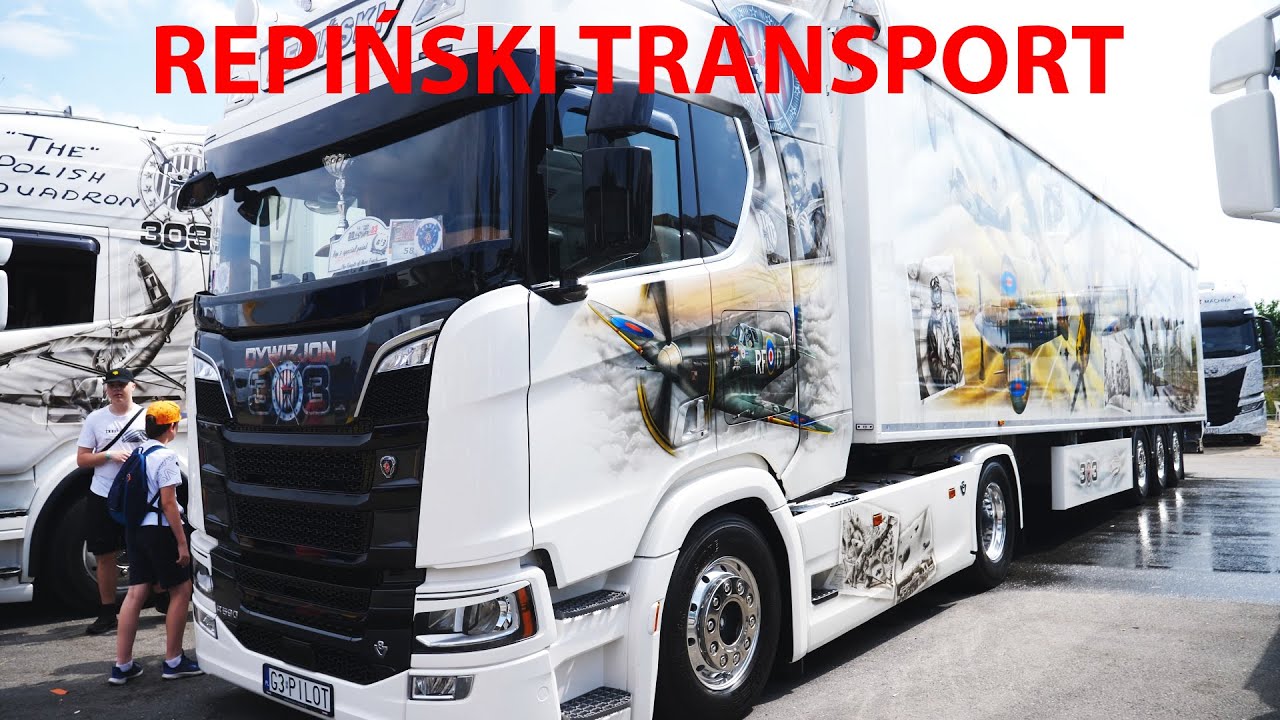 Repiński znowu zrobił show na Master Truck Show 2023. Patrzcie na te malowania.