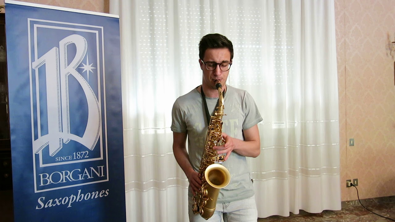 Giovanni Cutello plays Borgani Alto Sax Pearl Gold 24K