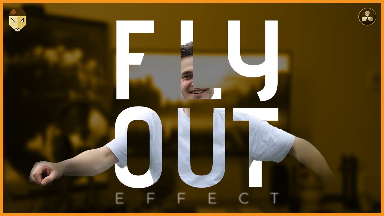 FLY THROUGH Text Effect DaVinci Resolve
