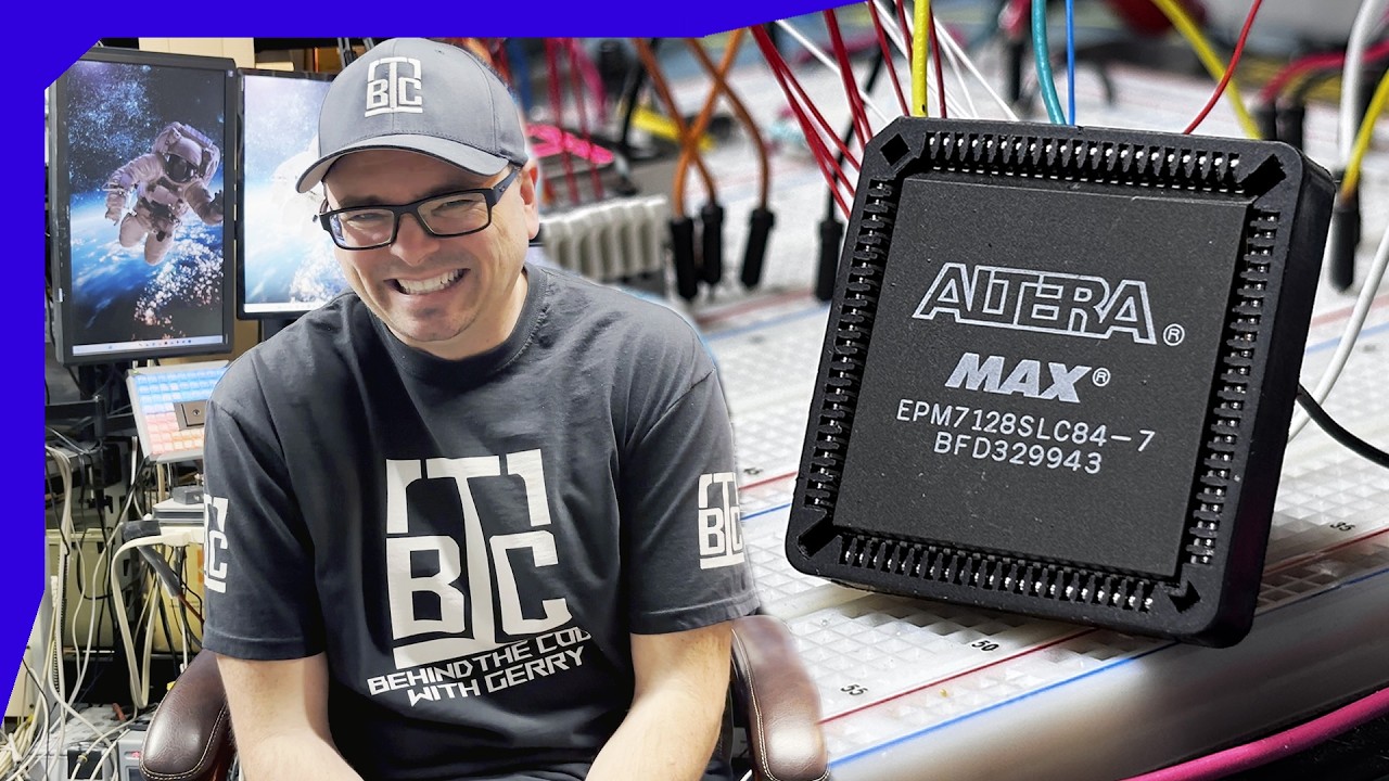 How to Program an Altera CPLD Logic Chip From 1998 that's in JTAG LOCKOUT ? [#61]