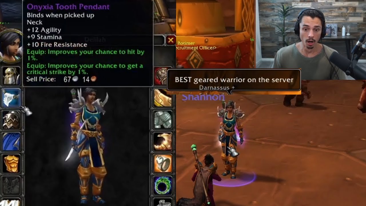 This Is The BEST Geared Warrior On HARDCORE CLASSIC!