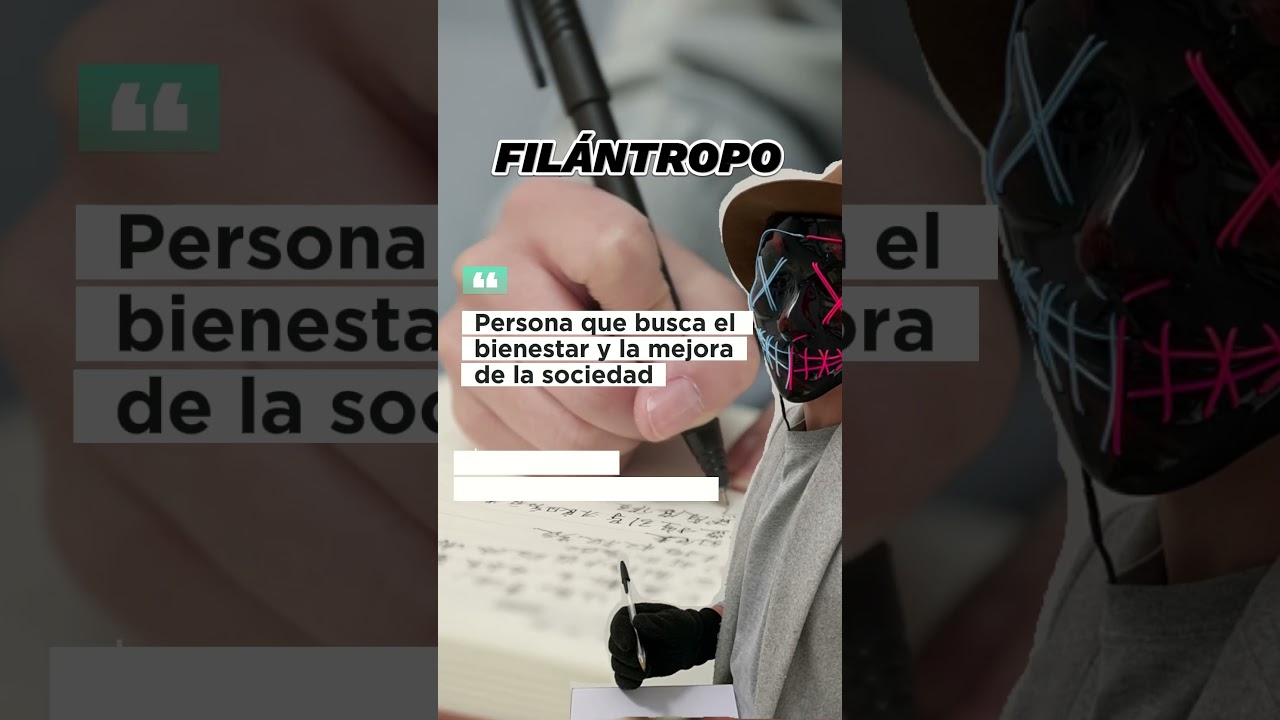 CONCEPTO 299: FIL&Aacute;NTROPO #elprofe #cositas #conceptos #aprender #curiosidades #significado