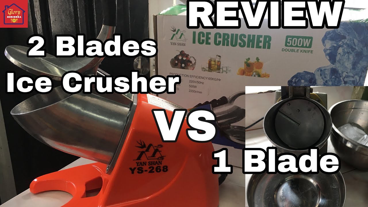 Ice Crusher Double Blade VS Ice Crusher Single Blade | Ice Crusher Review