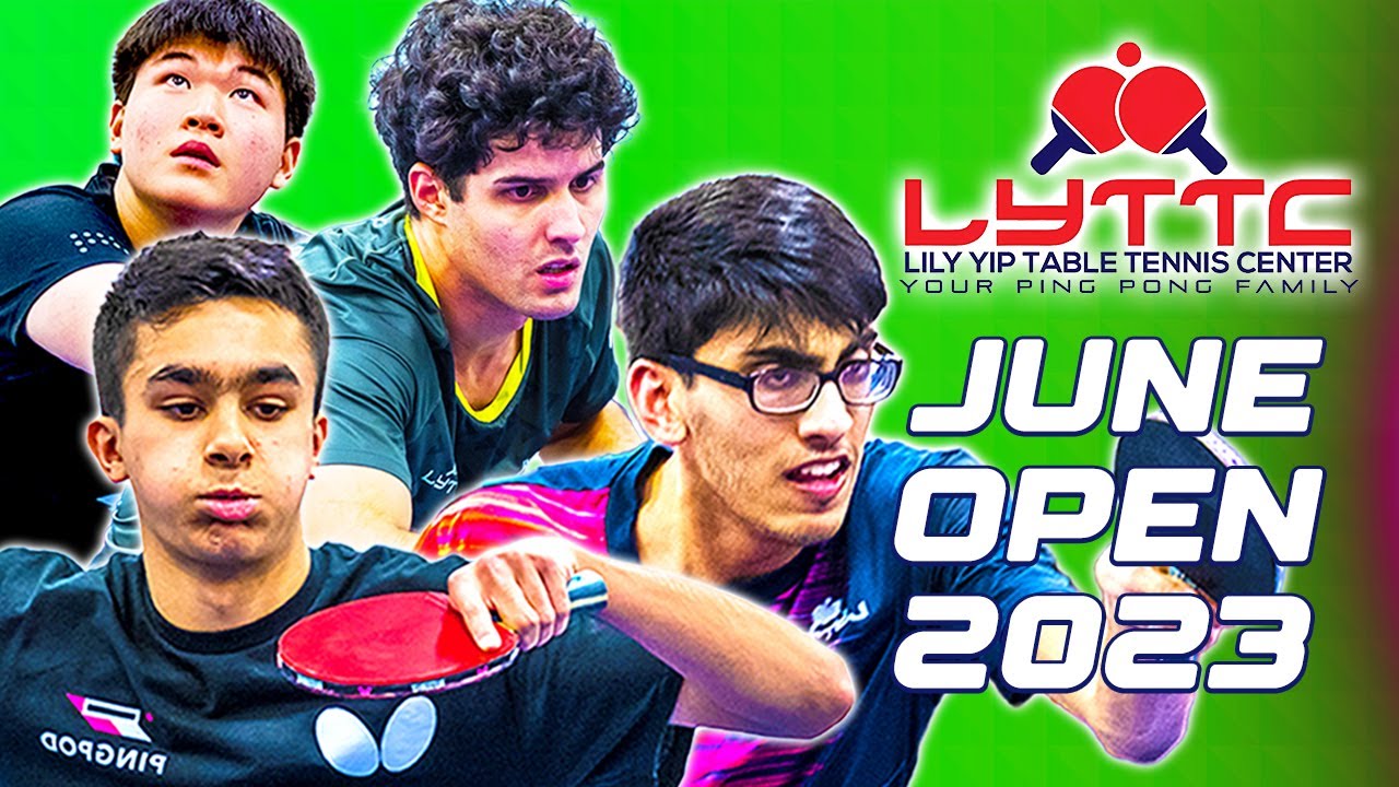 Lilly Yip Table Tennis Center (LYTTC) June Open Highlights  4K HD! || FT Adi Sareen, Nishant Lebaka