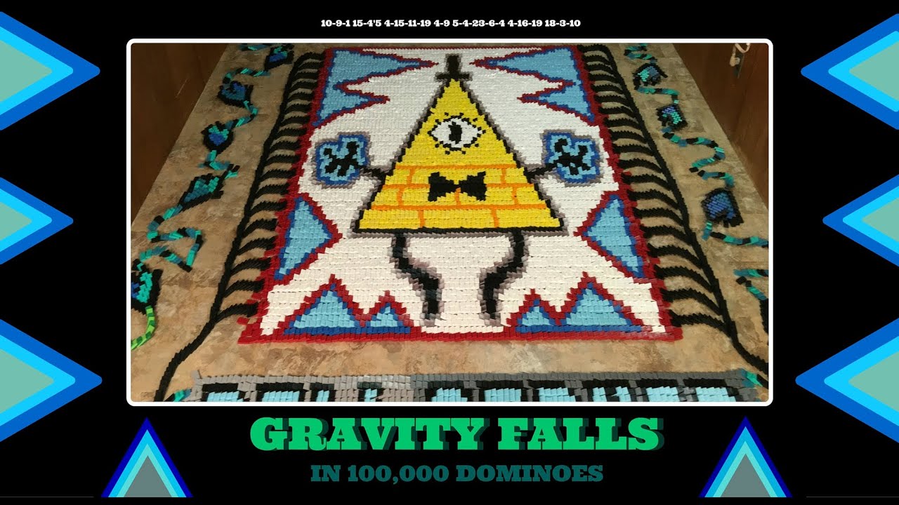 Gravity Falls (IN 100,000 DOMINOES!)